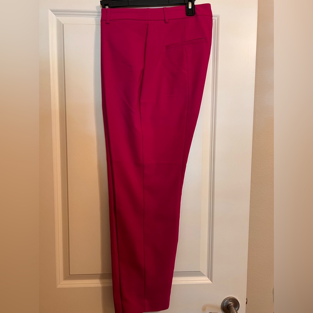 Express Publicist Ankle Pant Fuchsia